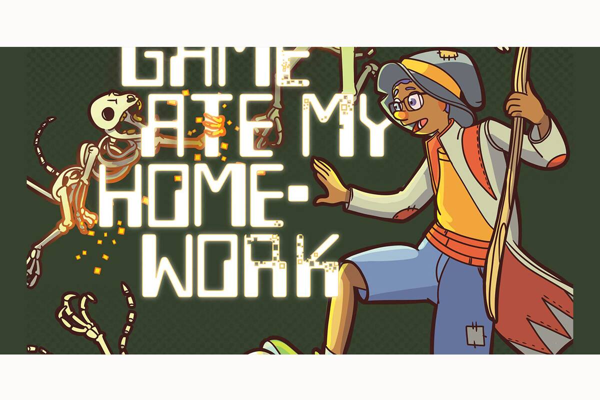 Ya se estrenó My Video Game Ate My Homework, una novela gráfica para gamers