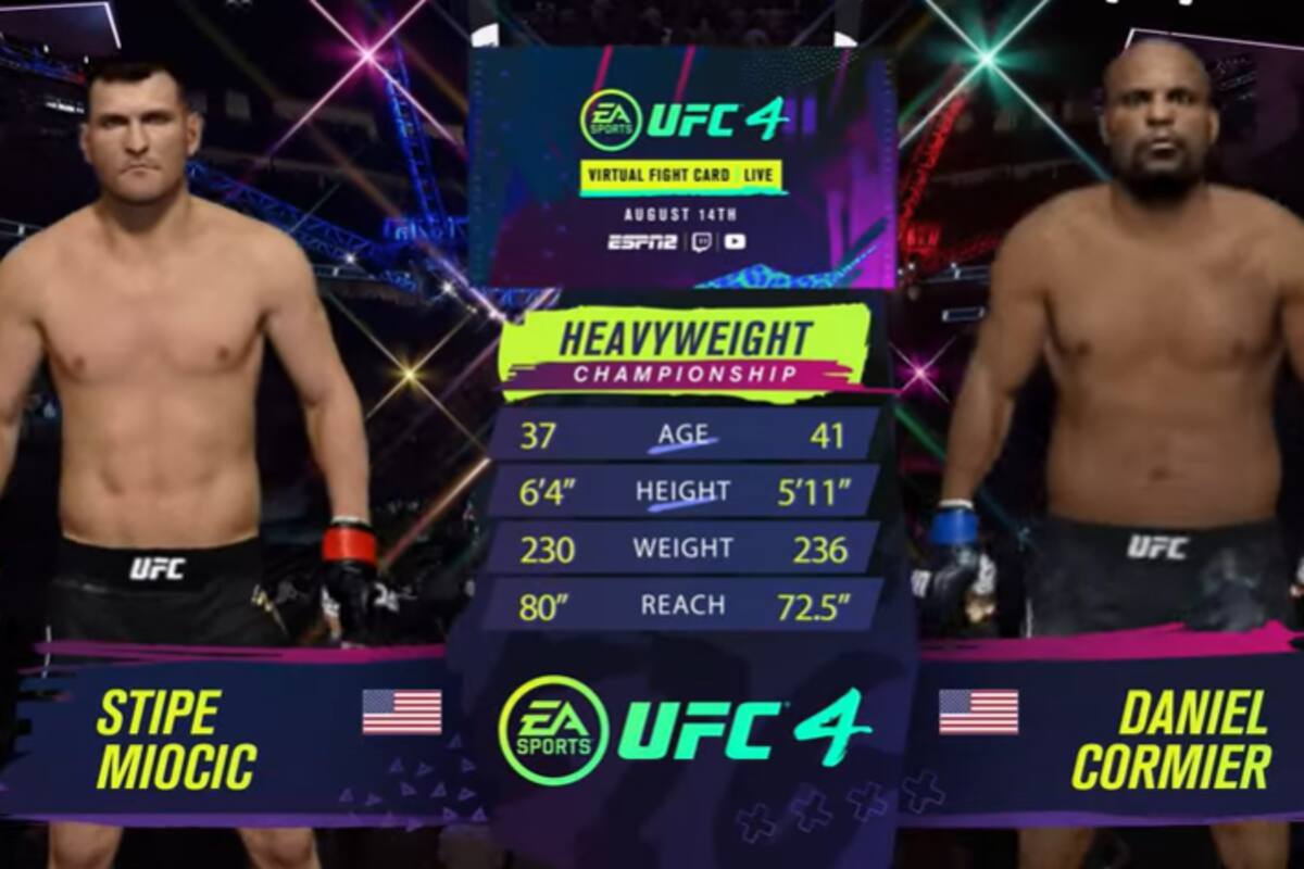 EA SPORTS UFC 4 - Tráiler de Simulación UFC 252: Daniel Cormier vs Stipe Miocic