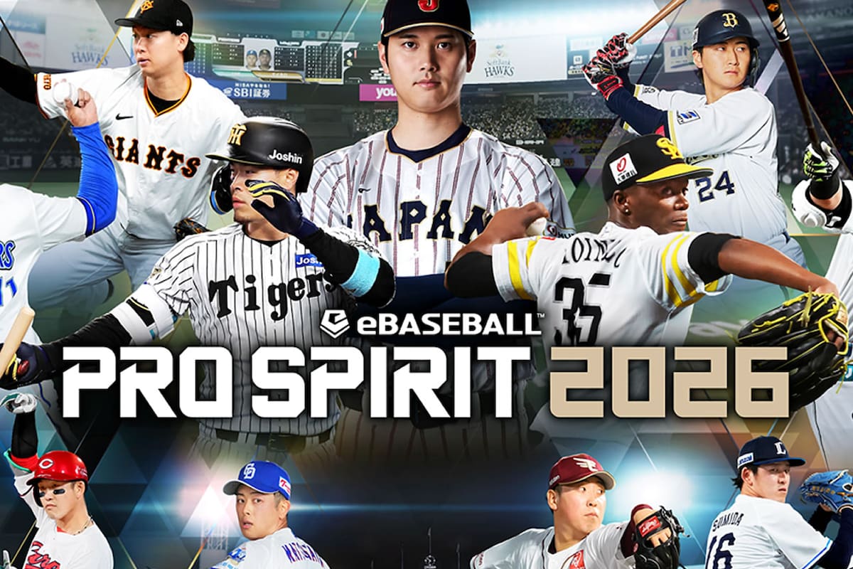 ¿Llegó la competencia de MLB: The Show? Konami anuncia el lanzamiento mundial de eBaseball: PRO SPIRIT 2026
