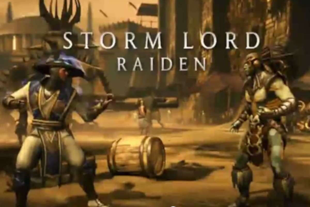 Raiden estará presente en Mortal Kombat X