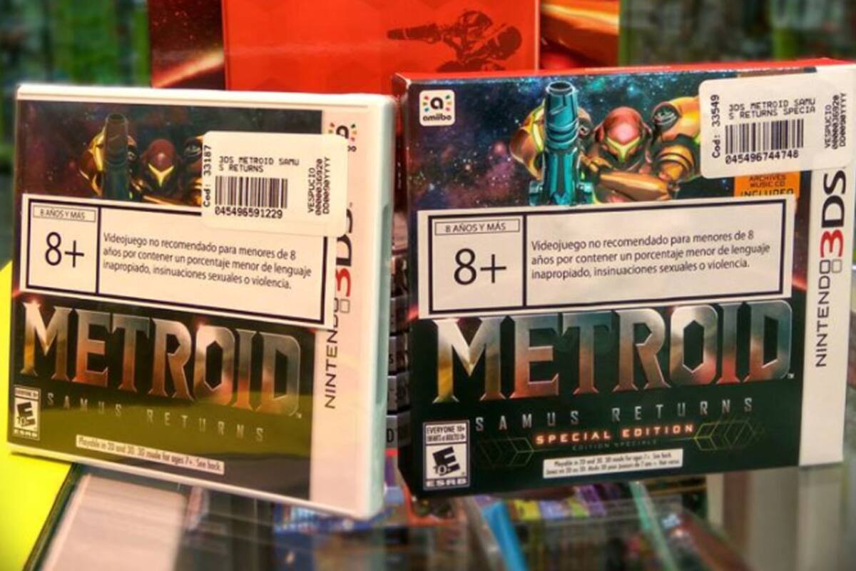 Ley de etiquetado chilena cobra su primera víctima con Metroid: Samus Returns