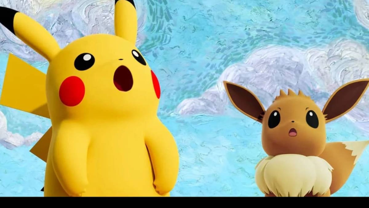 Eevee y Pikachu dieron una pequeña probada de lo que le espera a los fans