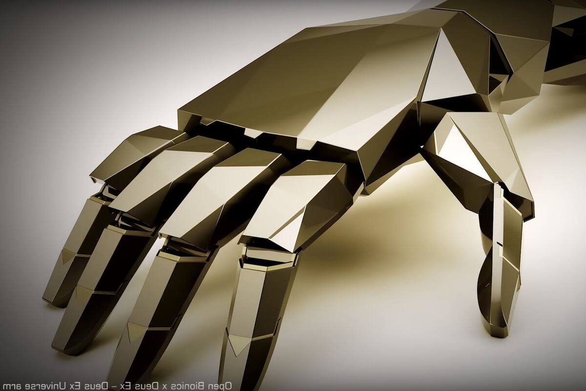 Brazos prostéticos inspirados en Deus Ex serán una realidad
