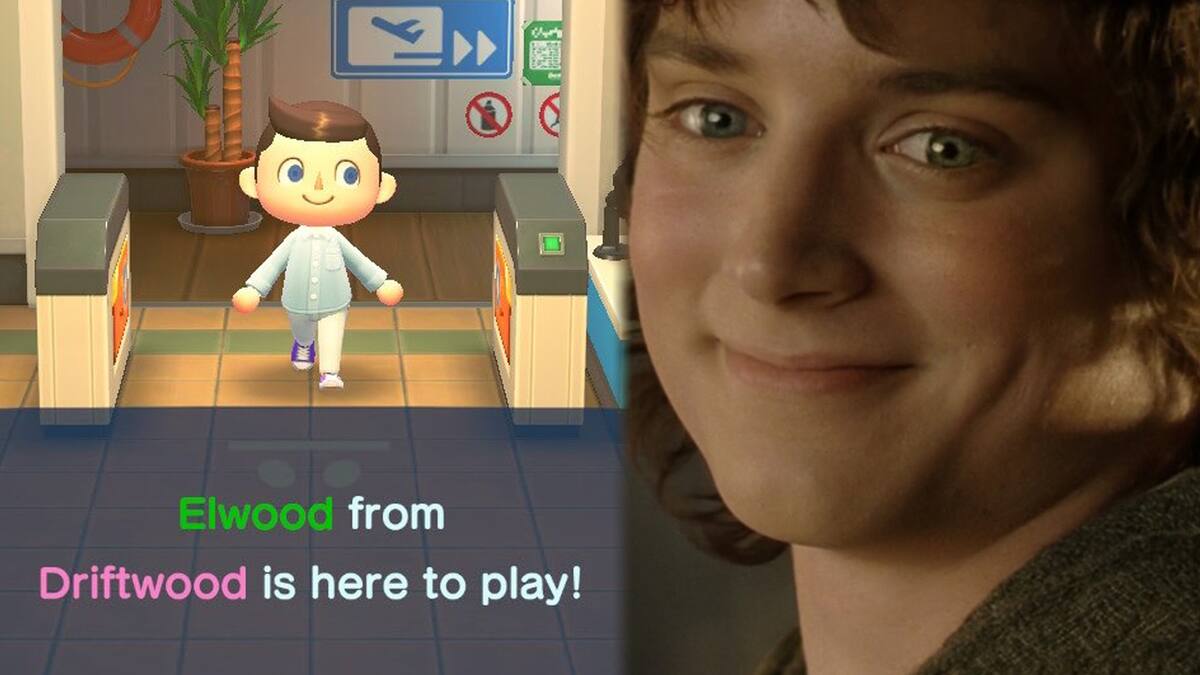 El actor de El Señor de los Anillos disfruta el juego de Nintendo