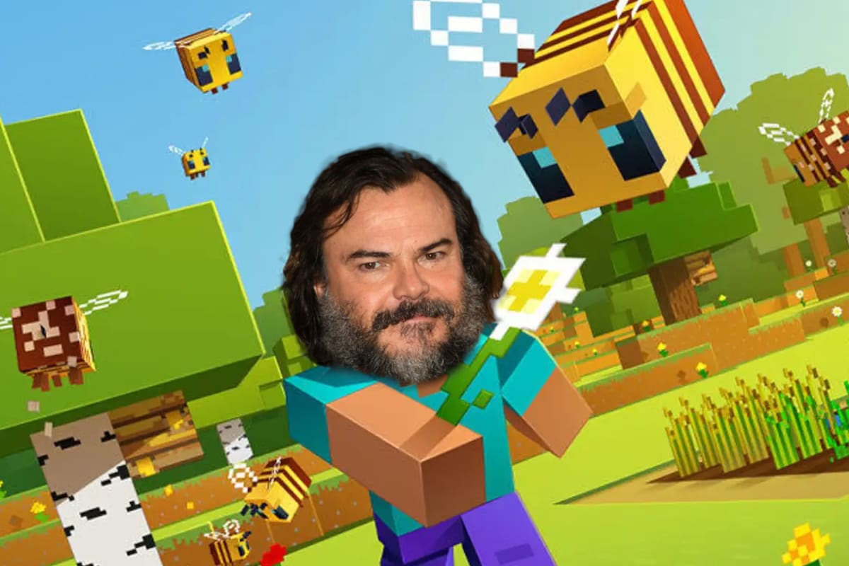 Jack Black está preparándose para la película de Minecraft de la mejor manera