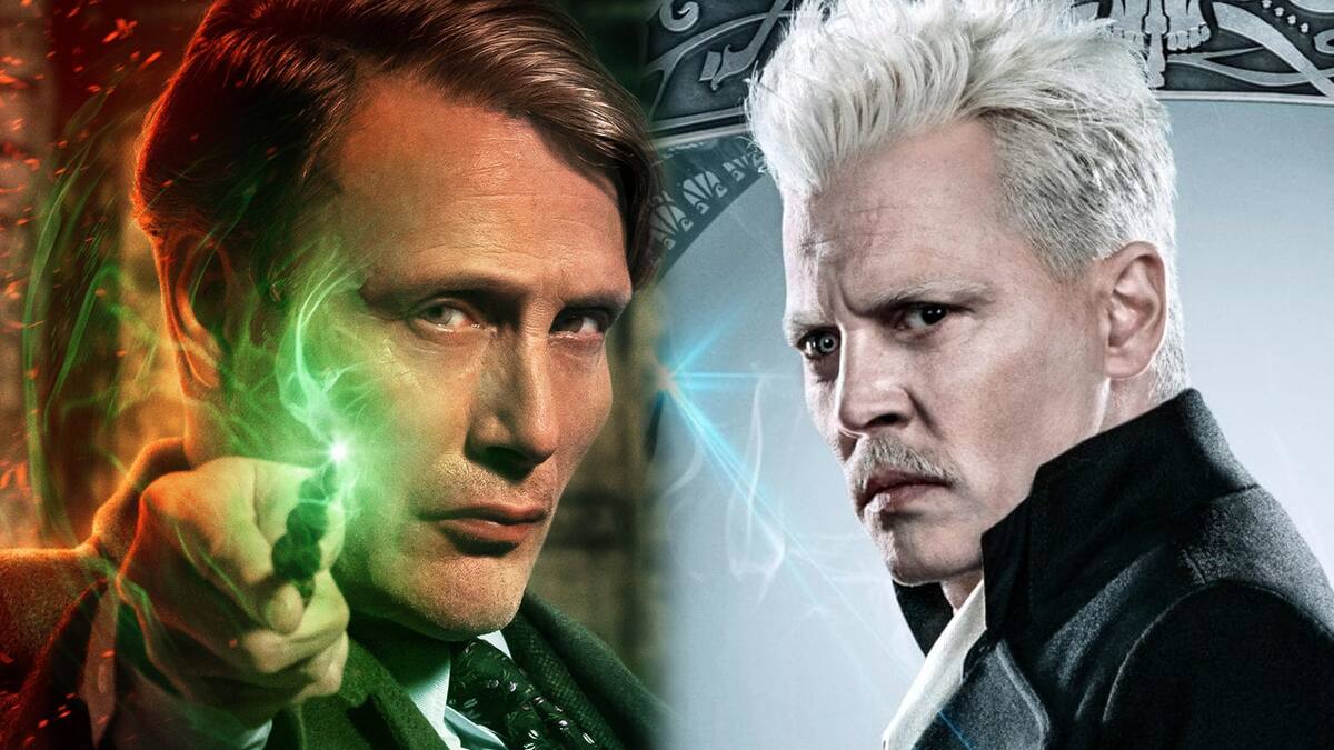 El actor interpreta a Grindelwald en la nueva cinta del universo de Harry Potter