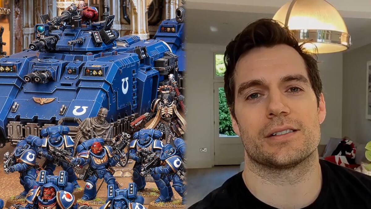 El actor se dio una vuelta a la meca de Warhammer y fans aprovecharon para tomarse fotos con él
