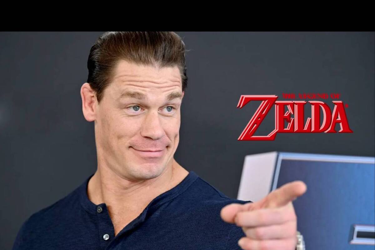 John Cena publicó una imagen de Zelda en su IG y está confundiendo a la comunidad