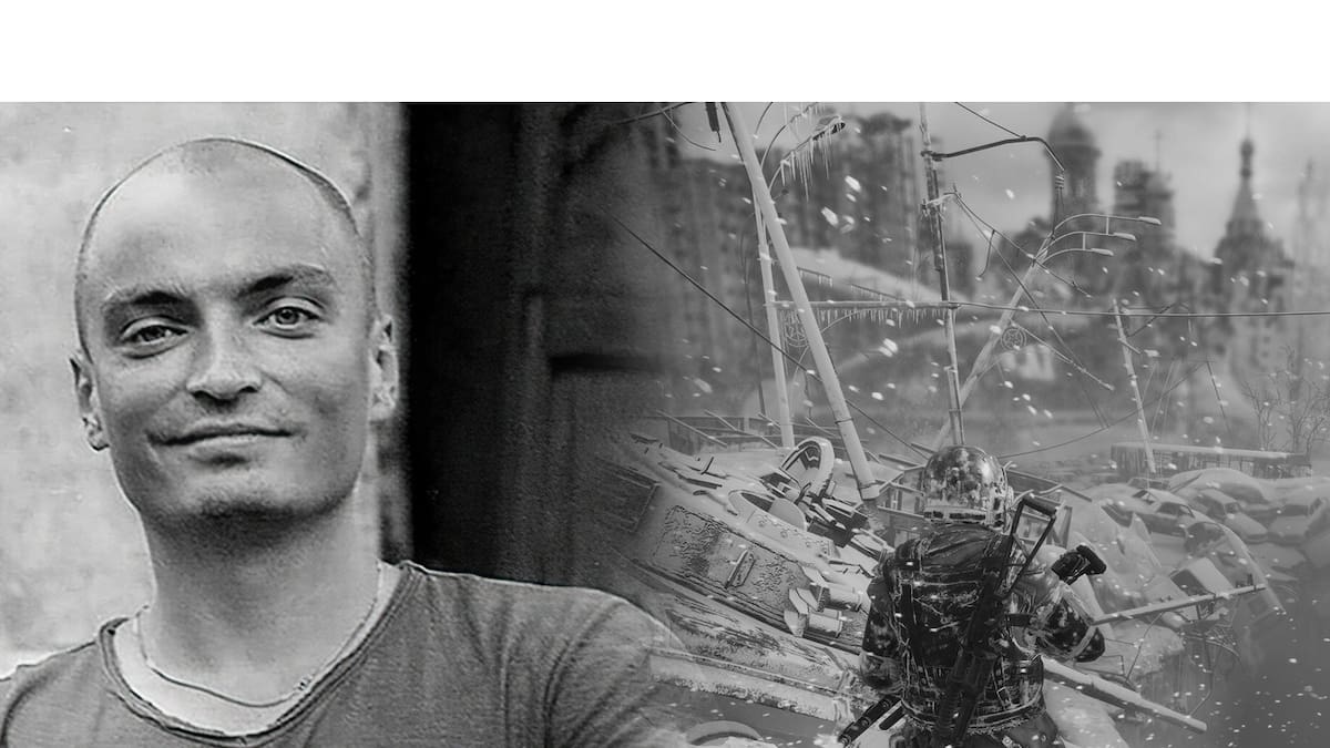 El animador Andrii Korzinkin se alistó como voluntario para defender a su país de la invasión rusa
