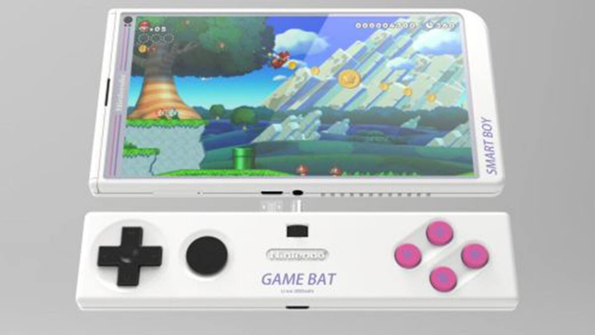 El artista tomó como referencia el clásico Game Boy