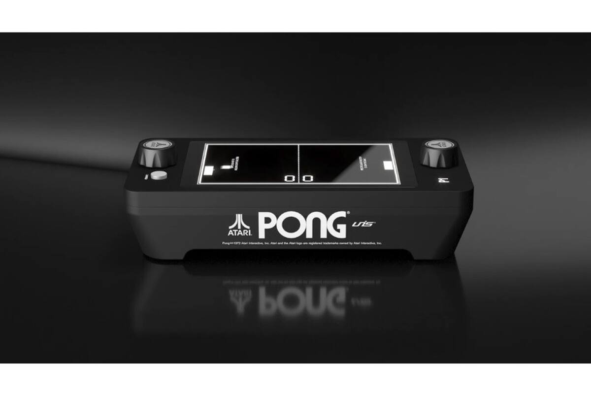 Nueva consola de Atari te dejará jugar Pong en cualquier parte