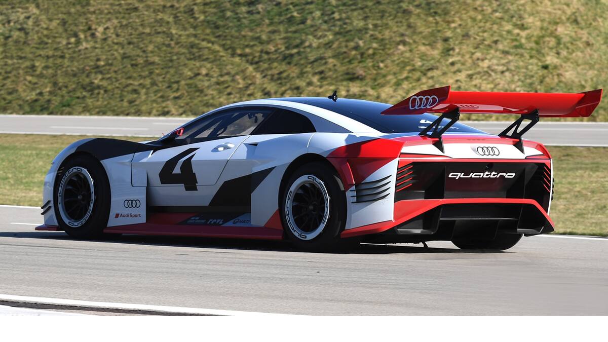 El Audi e-tron alcanza 100 kilómetros por hora en 2.5 segundos