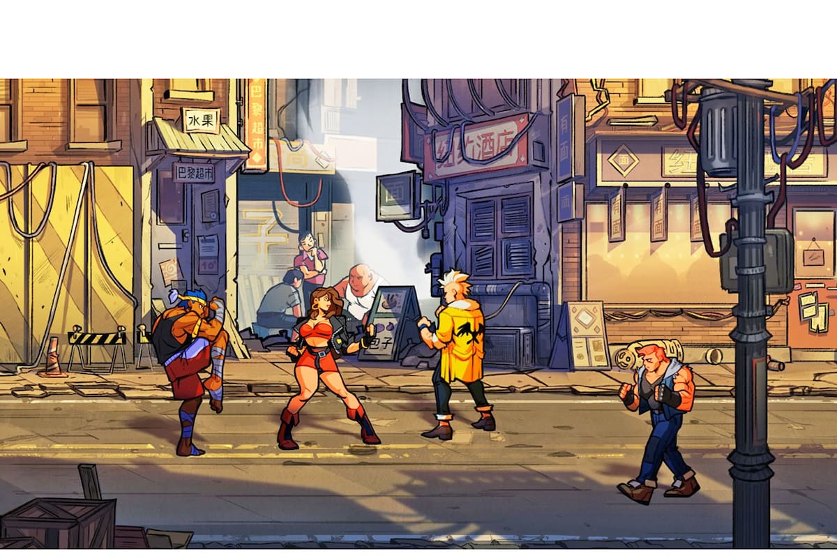 Checa las nuevas capturas de Streets of Rage 4