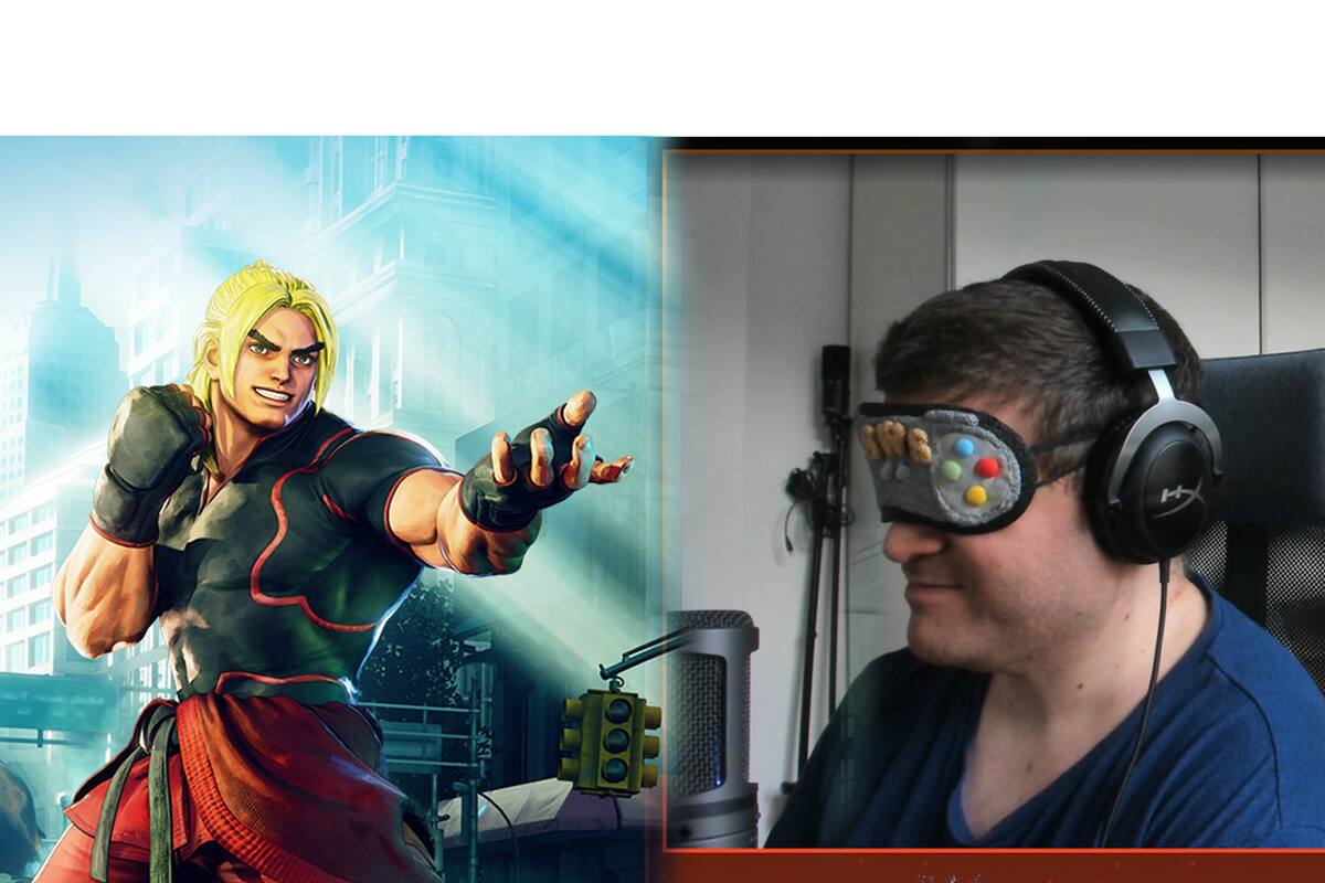 Streamer ciego demuestra sus habilidades en Street Fighter V y derrota a sus seguidores