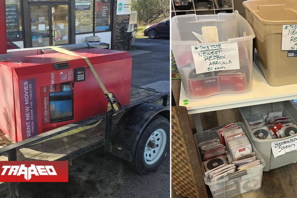 Usuarios roban y saquean miles de DVD de máquinas rojas porque creen que ya no pertenecen a nadie tras colapso de la empresa