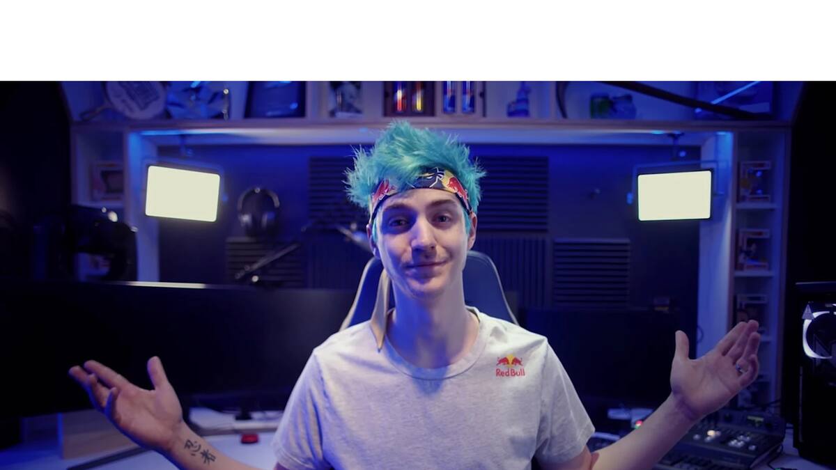 El célebre streamer enfureció durante una partida del Battle Royale