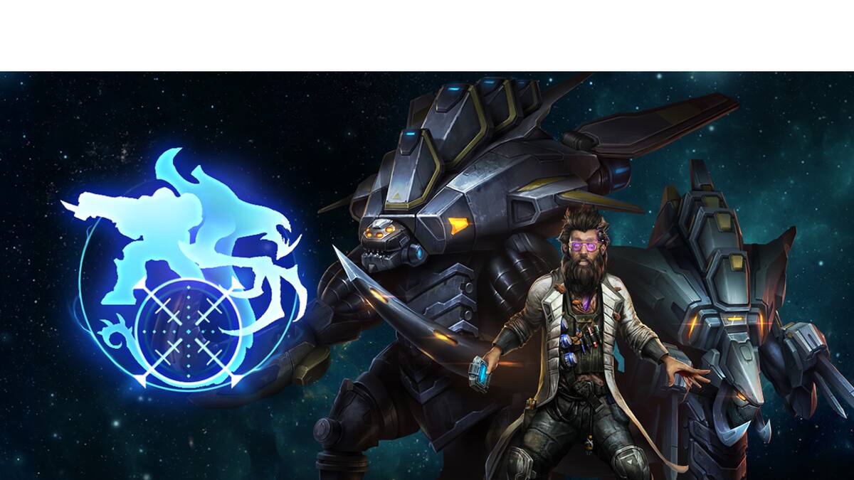 El científico utiliza un escuadrón de mechas para combatir