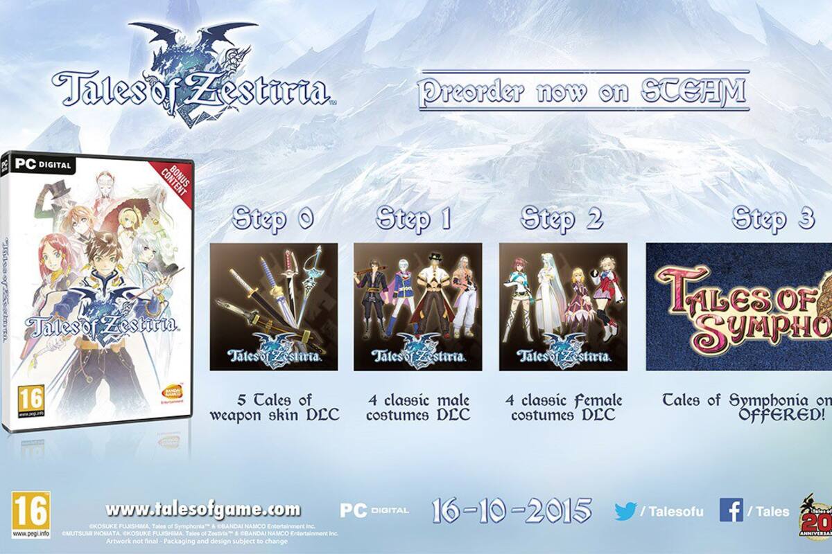 Tales of Symphonia HD llegará a PC
