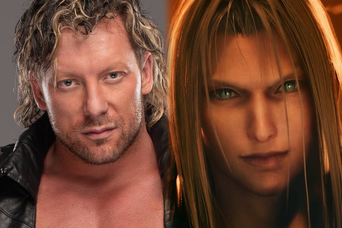 Final Fantasy: Kenny Omega hizo cosplay de Sephiroth en un evento de lucha libre en Japón