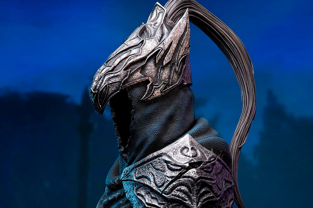 Checa esta estatua de Artorias the Abysswalker de Dark Souls