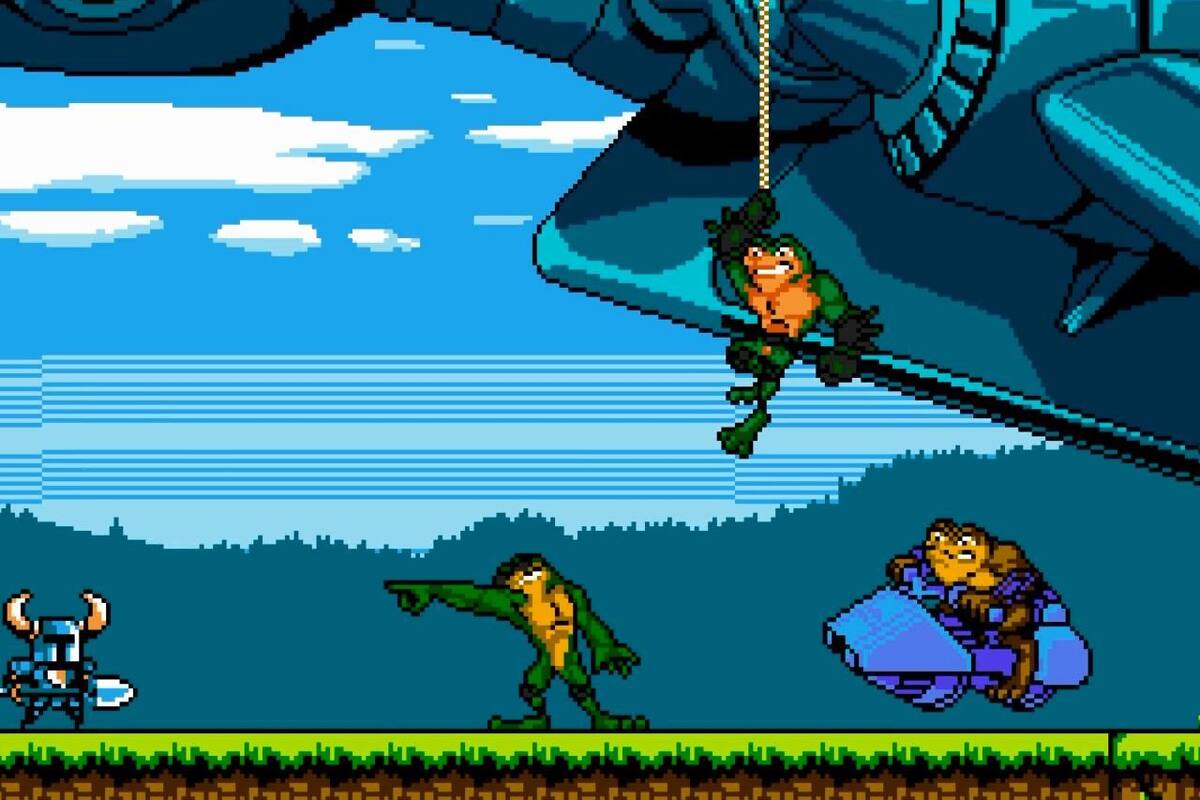 Misión de Battletoads para Shovel Knight llega a PC