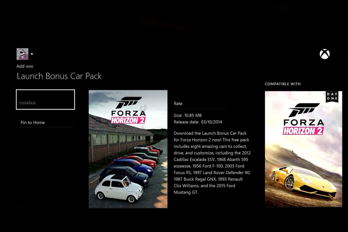 Forza Horizon 2 tendrá DLC de lanzamiento