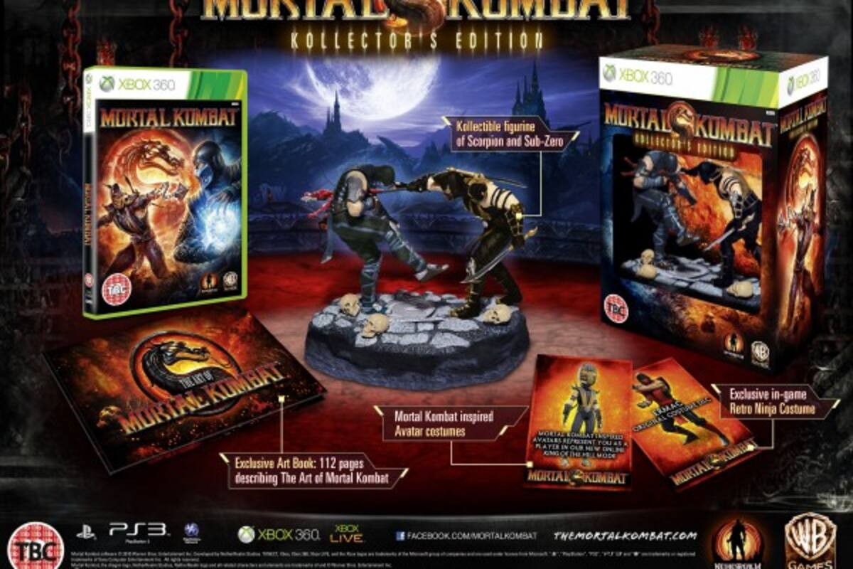 Warner anuncia la Mortal Kombat Kollector's Edition europea