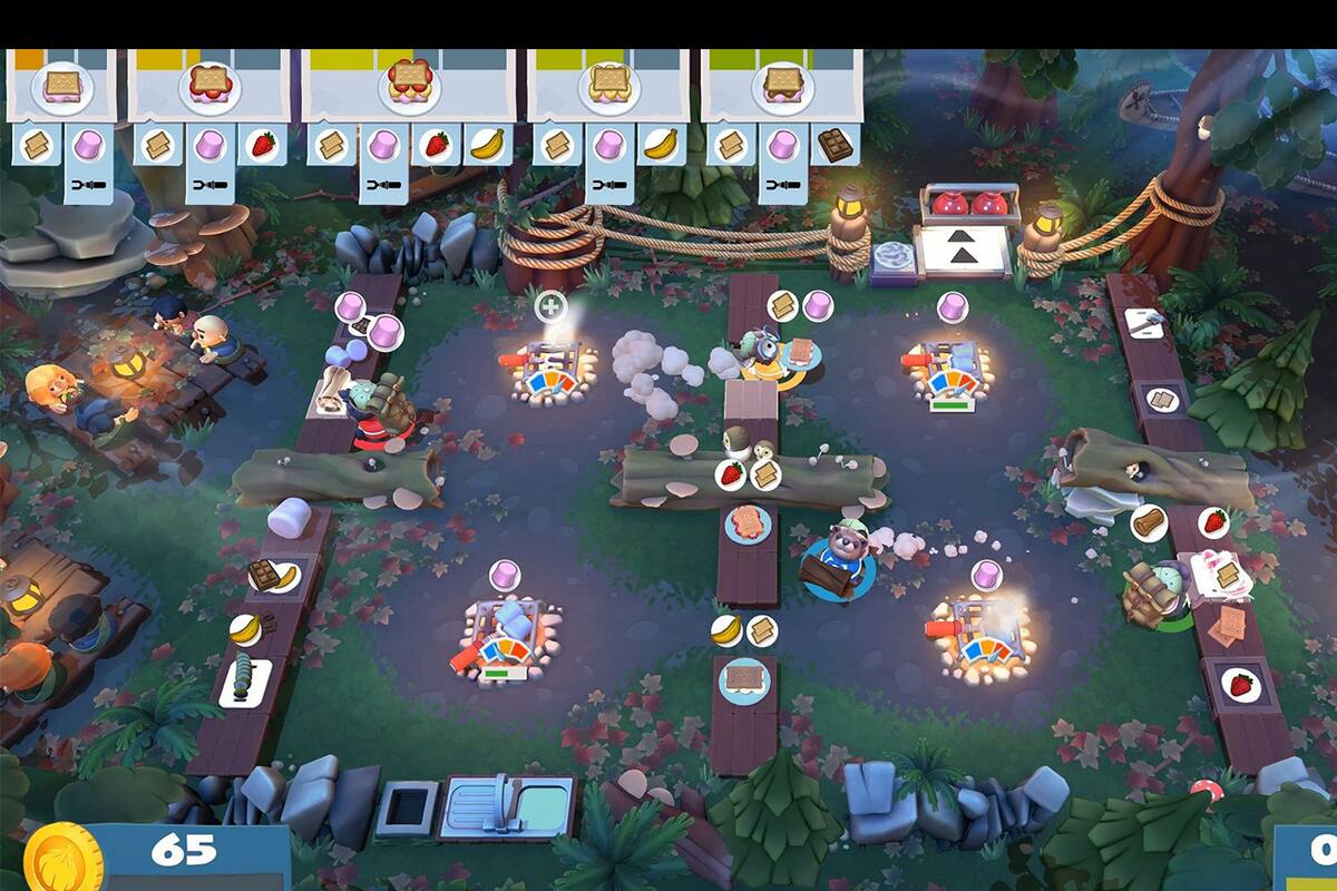 Mira el trailer de Campfire Cook Off, el nuevo DLC de Overcooked! 2
