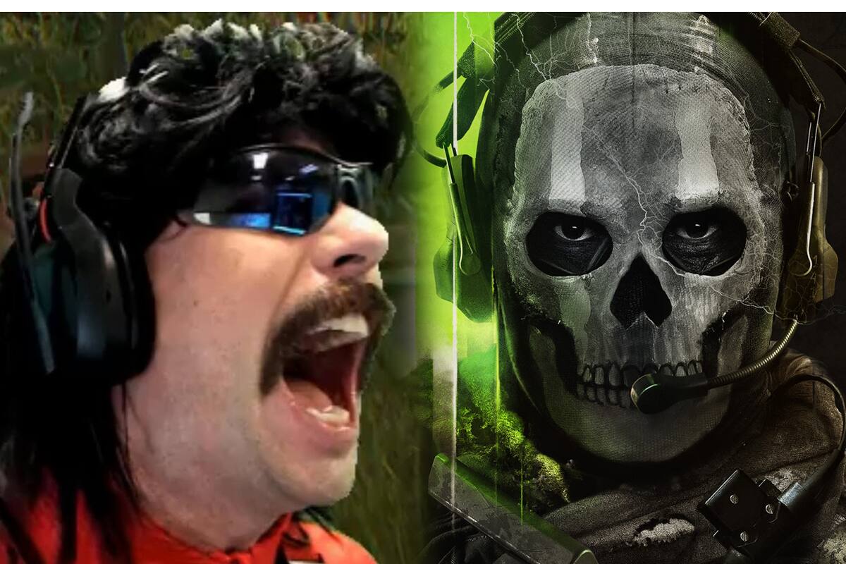 Mientras a su juego le llueven críticas, Dr Disrespect arremete contra CoD: Modern Warfare II