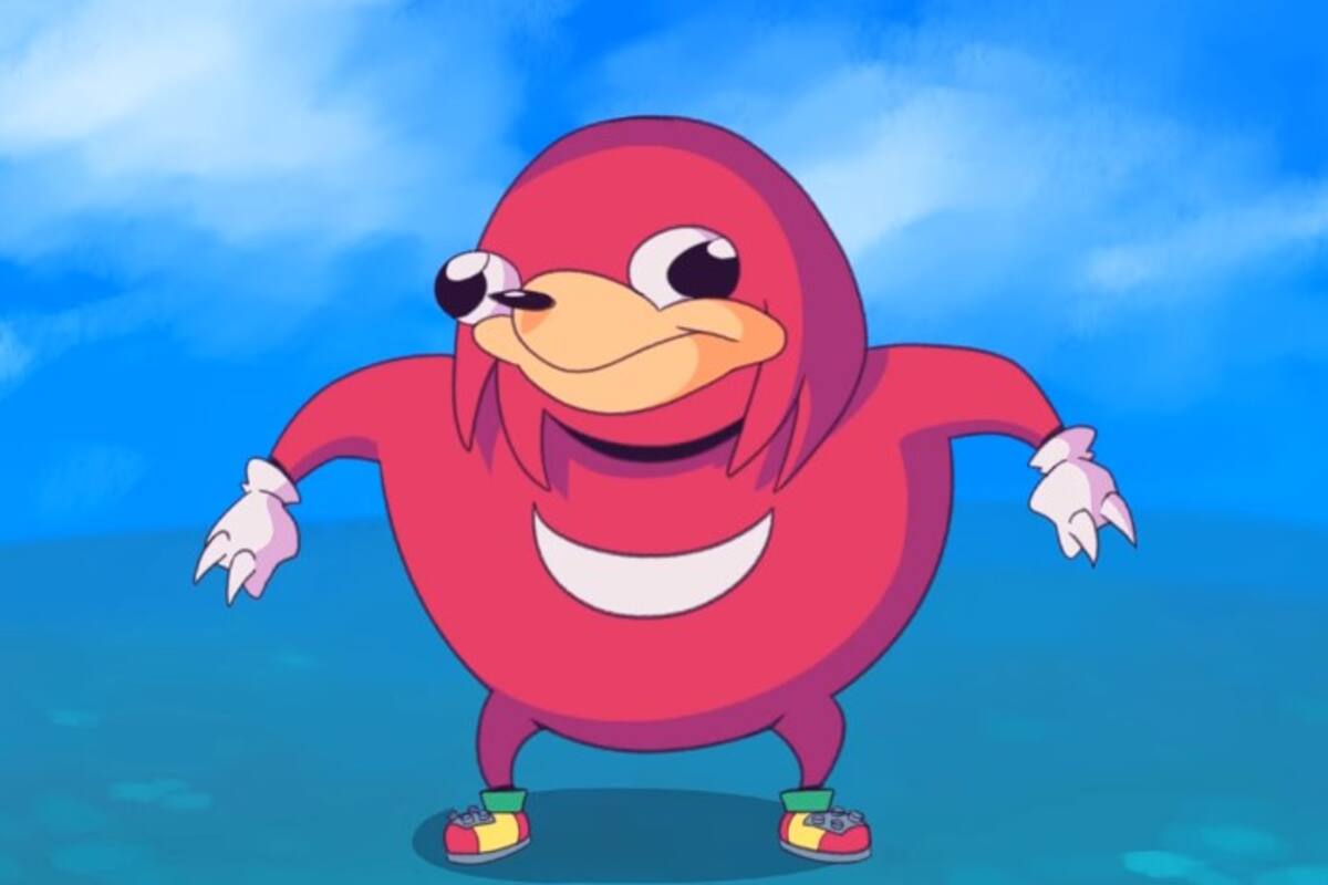 El Knuckles de Uganda es el meme que se toma VRChat