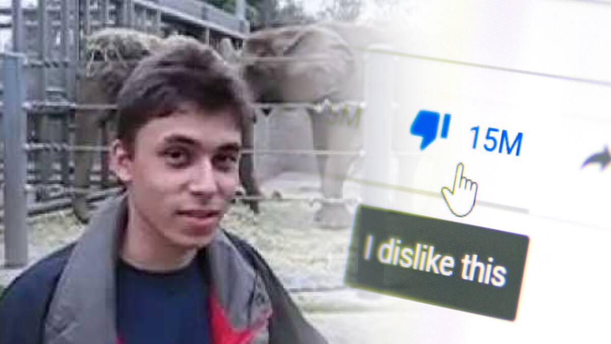 El creativo utilizó el video original de la plataforma para protestar contra el cambio