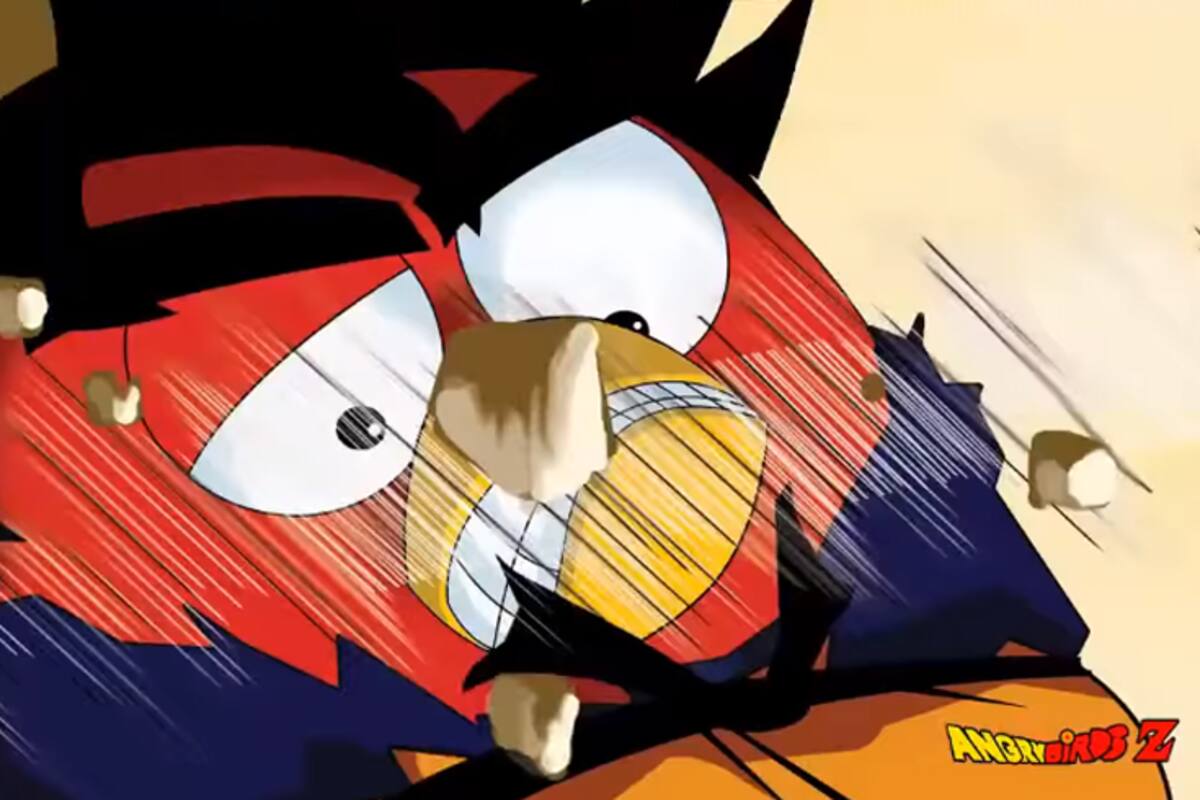 Angry Birds Z: La fusión entre Dragon Ball Z y Angry Birds