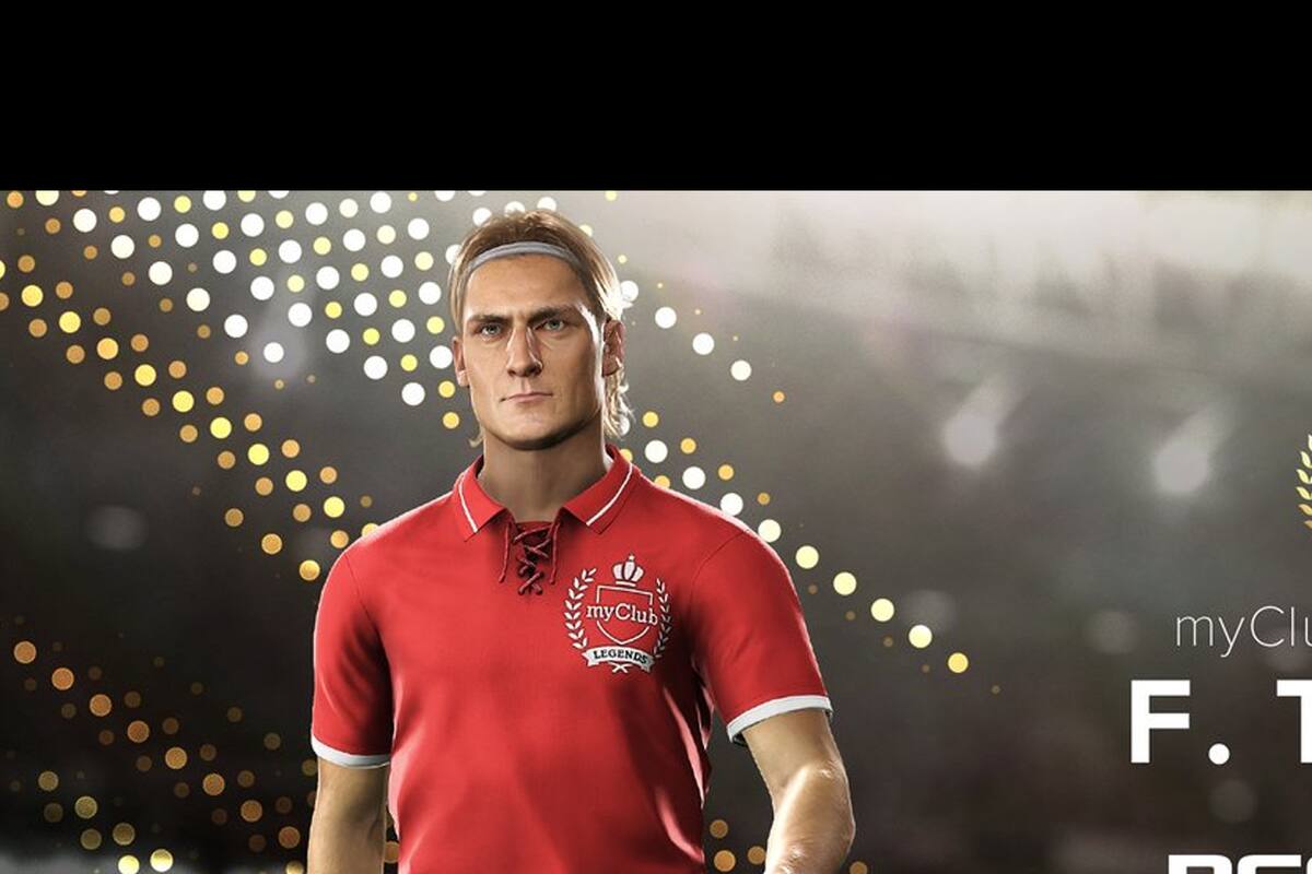 Pronto podrás usar a Francesco Totti en PES 2019
