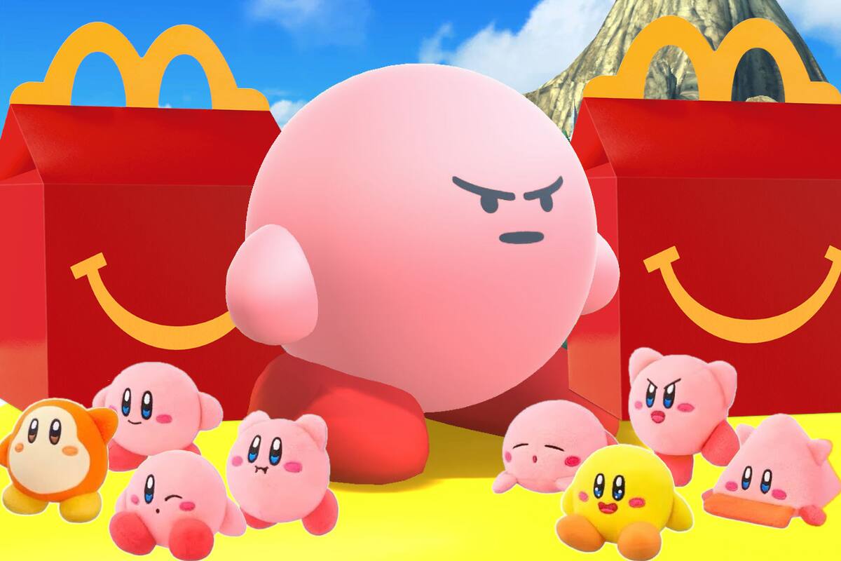 La Cajita Feliz de Kirby es un éxito y causa problemas a McDonald's