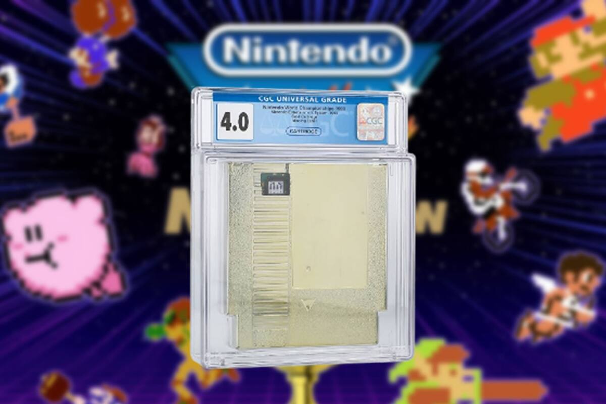 Esta pieza de colección de Nintendo sale a subasta por primera vez en 10 años