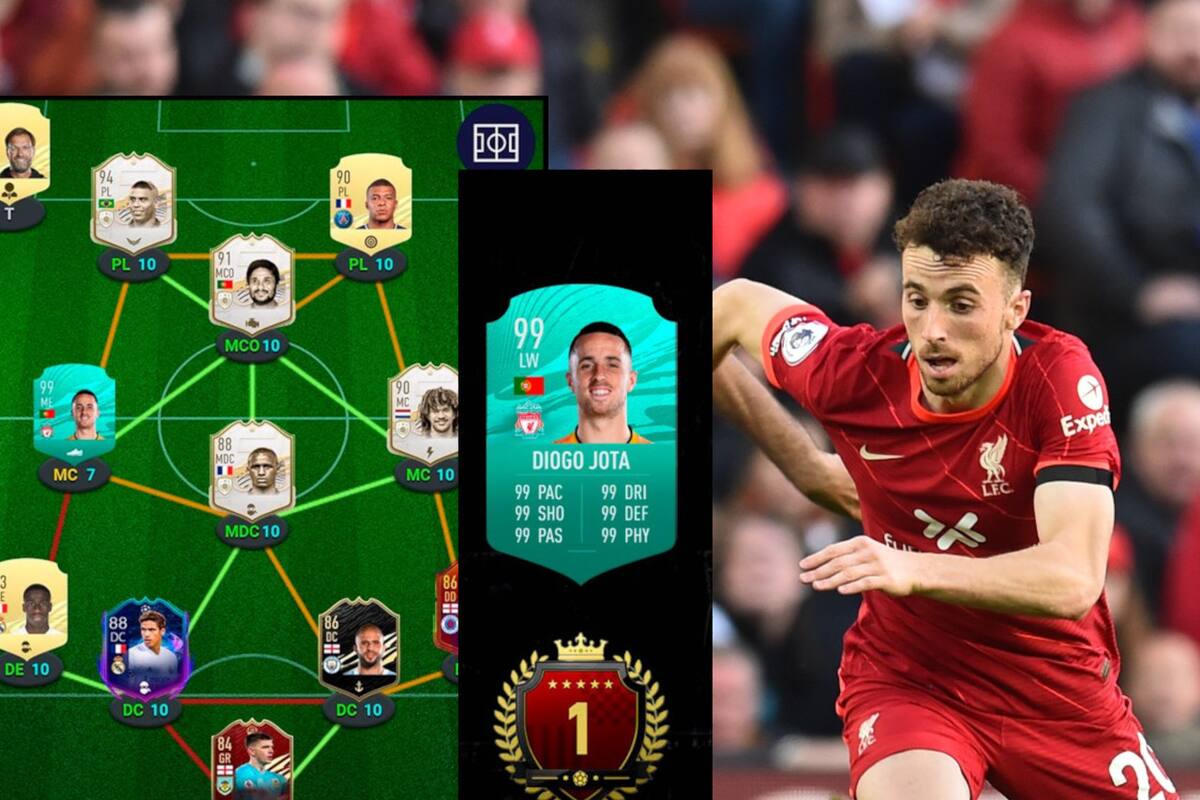 Futbolista del Liverpool dejó torneo de FIFA 22 para jugar un partido real y anotó 2 goles