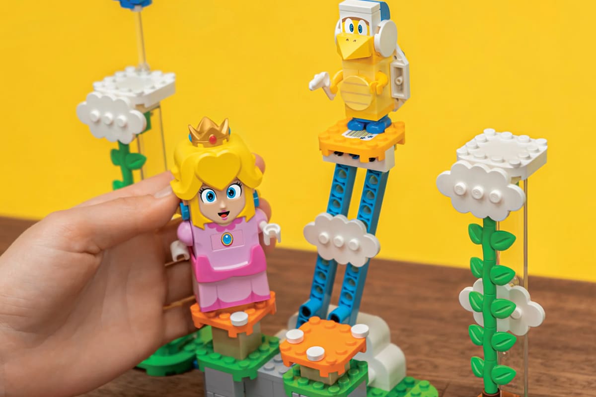 Super Mario: el castillo de Peach y otros 6 sets de LEGO vienen en camino