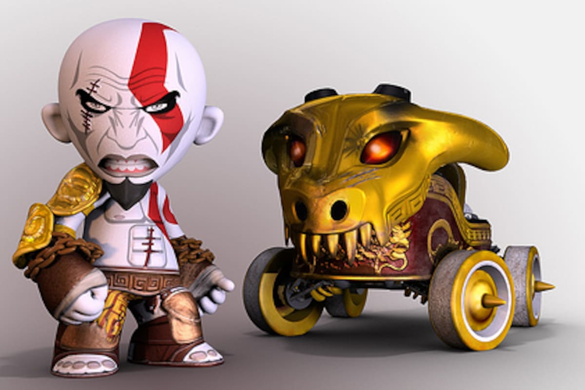 Descarga a Kratos para ModNation
