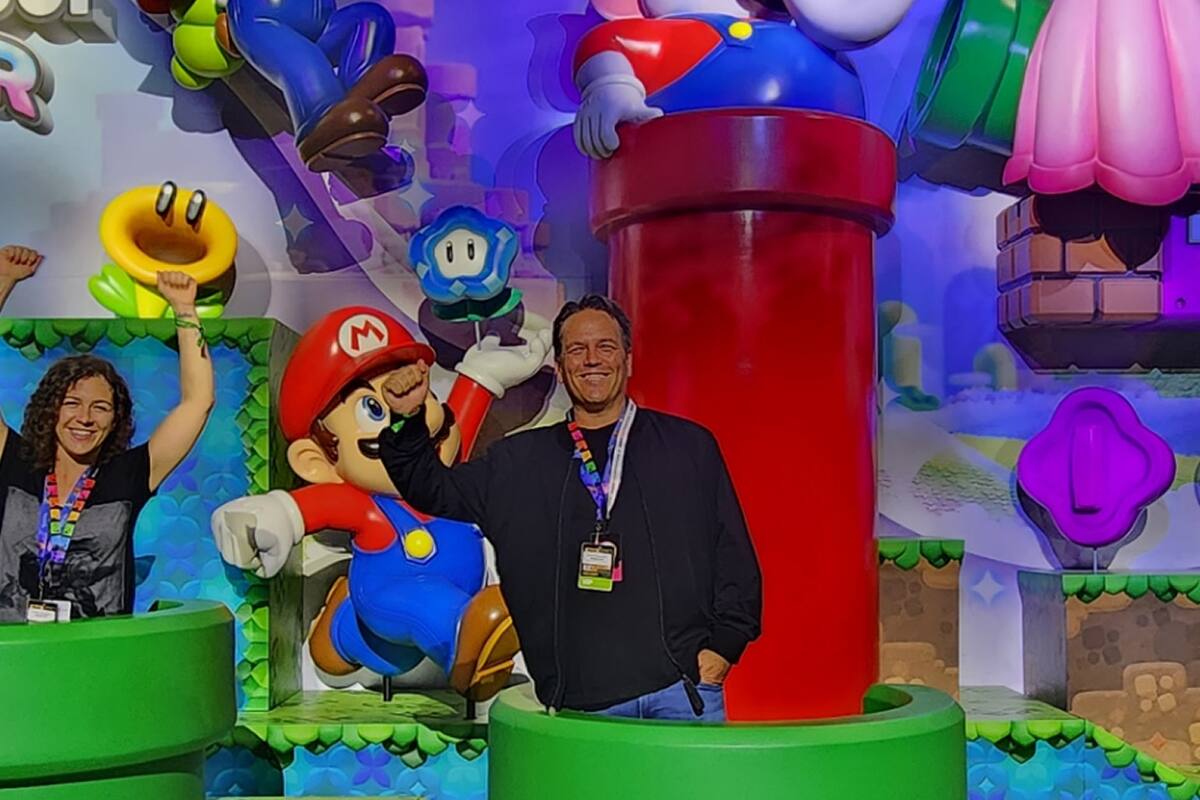 Phil Spencer ya jugó Super Mario Bros. Wonder con su familia y quedó encantado
