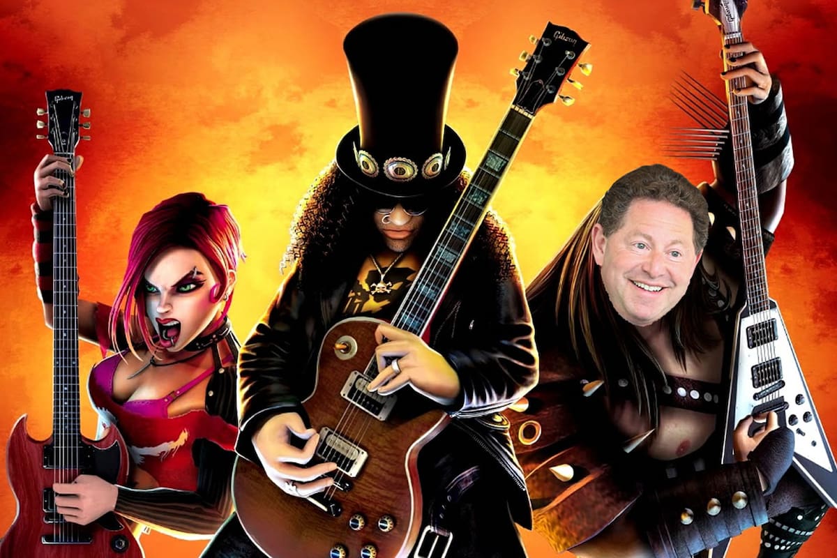 Kotick insinúa regreso de Guitar Hero; sería posible gracias a la compra de Microsoft