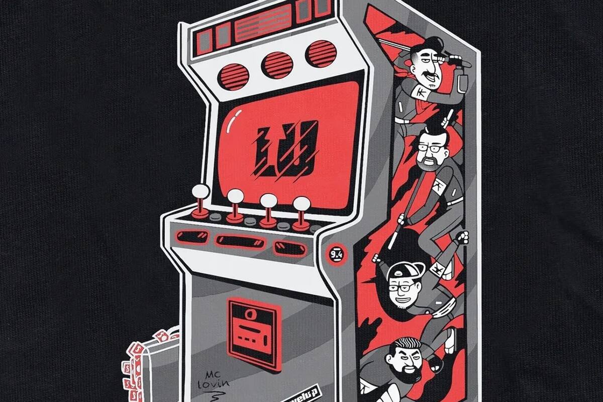 Ya está a la venta la nueva playera de LEVEL UP: Arcade