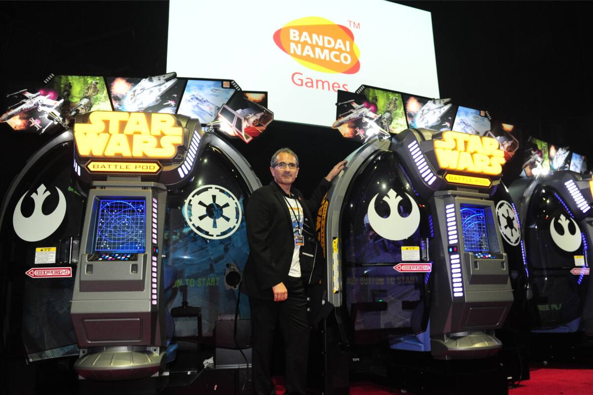 Presentan el arcade Star Wars: Battle Pod