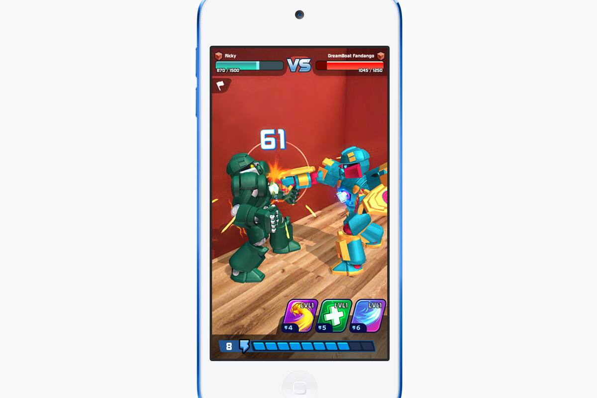 Apple revela un nuevo iPod Touch con mejor desempeño de gaming