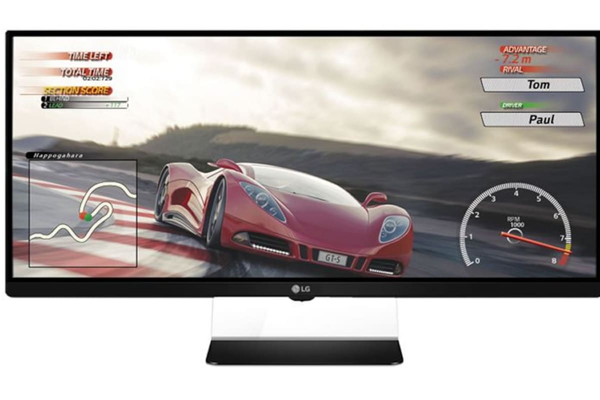 LG anuncia pantalla curva para jugadores