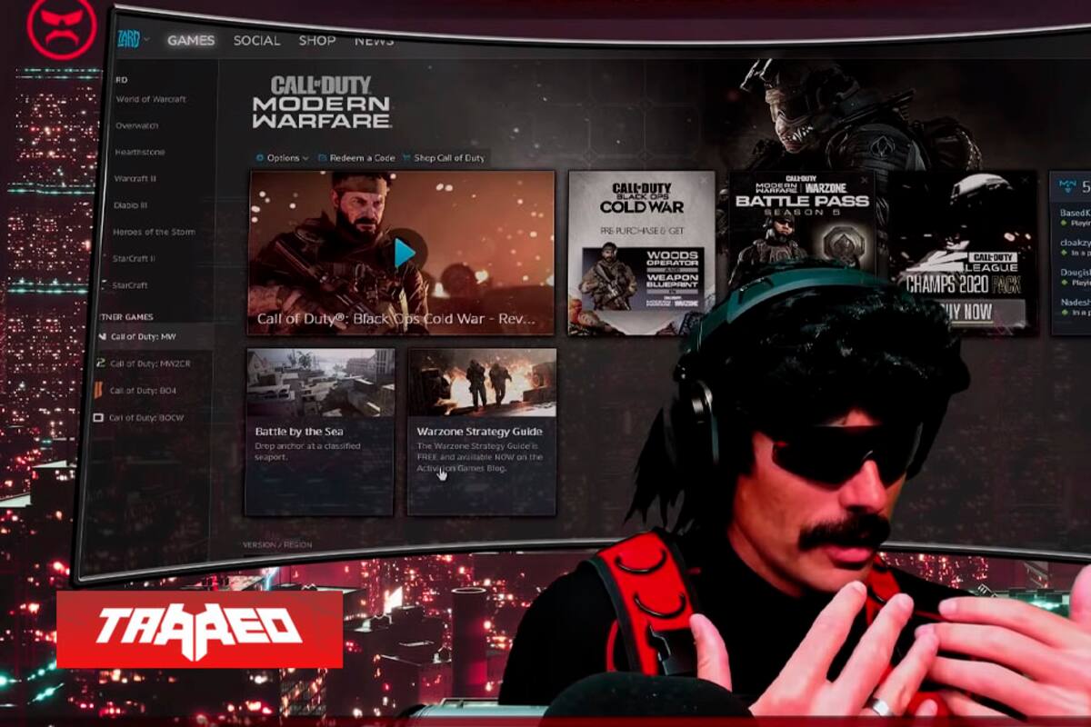 Dr Disrespect sufre de ansiedad por culpa del baneo en Twitch