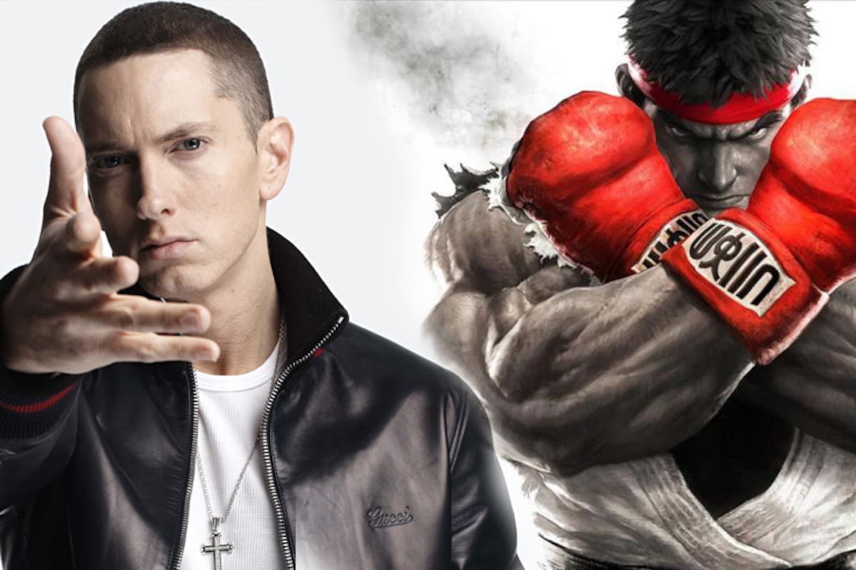 Escucha el mashup entre Eminem y Street Fighter