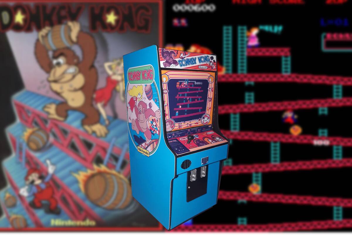 Nintendo revivirá el arcade de Donkey Kong con una versión gigante de 6 metros