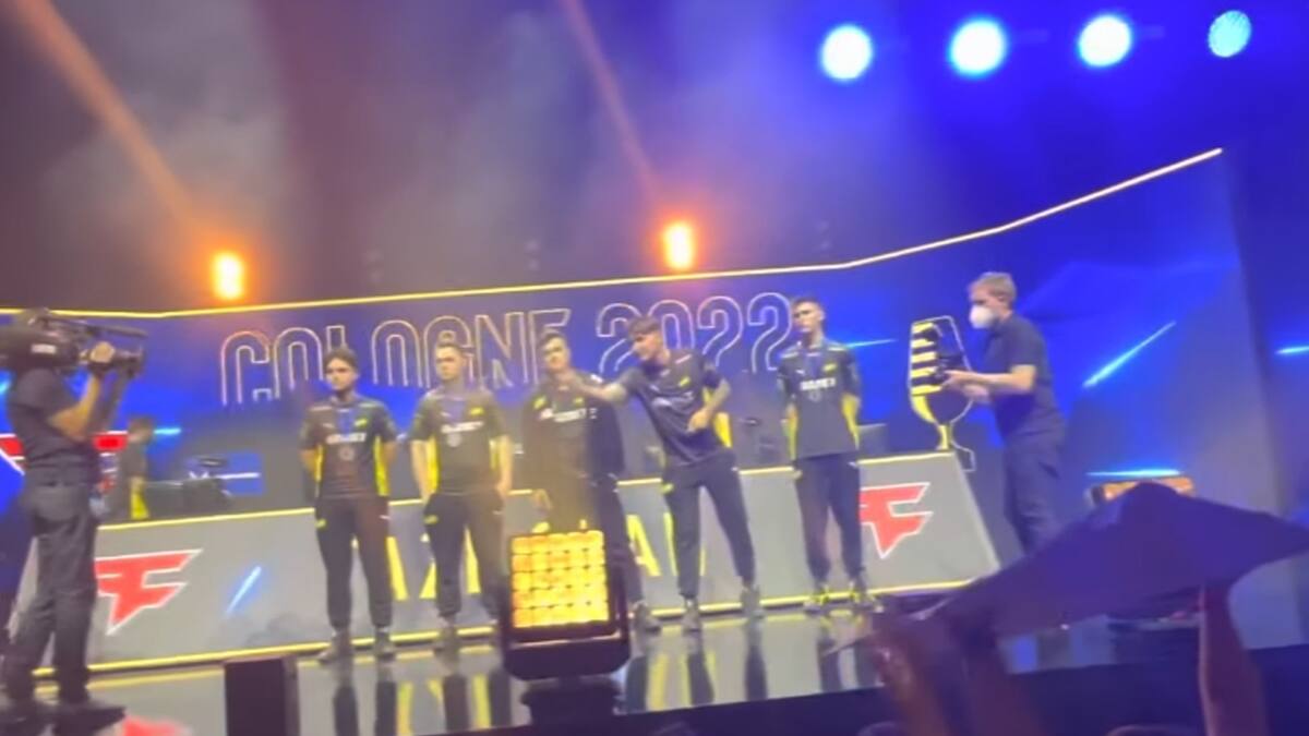 El equipo de s1mple quedó en segundo lugar en IEM Cologne 2022