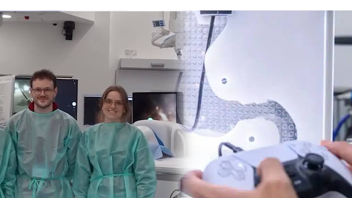 El equipo médico de Suecia realizó el procedimiento a un cerdo con el DualSense del PS5