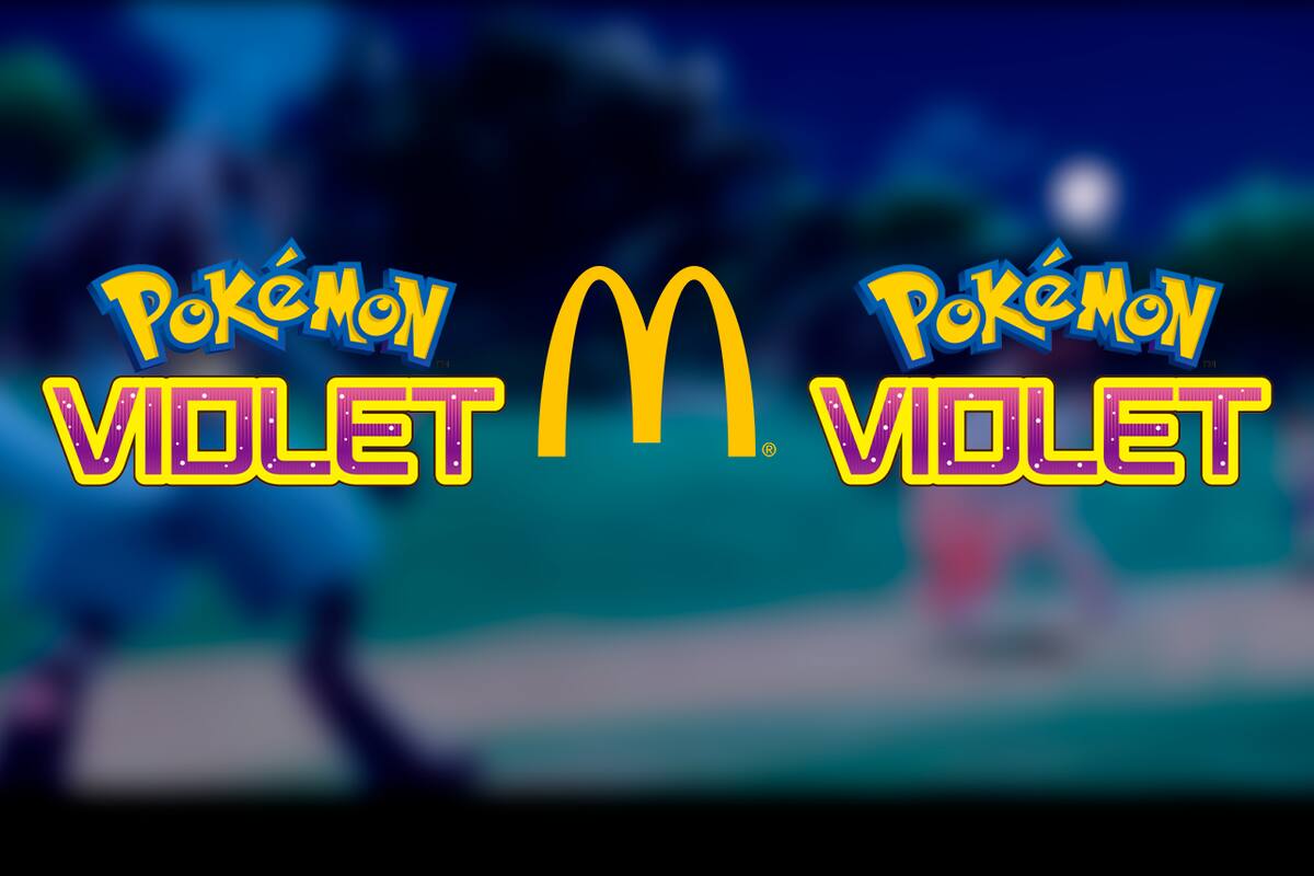 ¿Pokémon Violet & Violet? McDonald’s no tiene claro el nombre del nuevo Pokémon